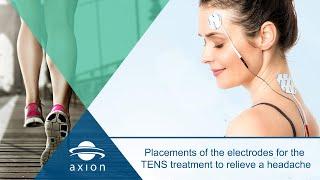 Headache - Pad Placement For Electrical Stimulation TENS | axion