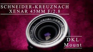 Schneider Kreuznach Xenar 45mm F2.8 DKL Lens A7RII A7II A7III A7sII A7RIII A9