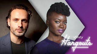 Xfinity Hangouts: Andrew Lincoln and Danai Gurira from The Walking Dead: The Ones Who Live