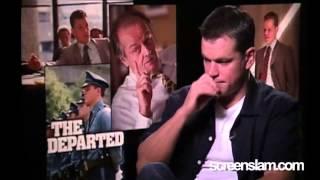 The Departed: Matt Damon Interview | ScreenSlam