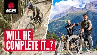 Can An Average MTBer Ride The Scariest World Cup Downhill Track Ever Made? | Champéry DH