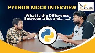 Fresher Python Mock Interview  | Technical Round | Best Python Training Institute in Hyderabad