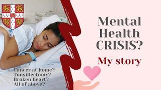 Let's talk about MENTAL HEALTH | What happened when I left Cambridge | CRISIS