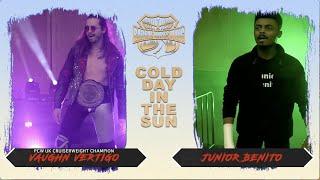 Vaughn Vertigo vs Junior Benito | PCW UK Cruiserweight Championship