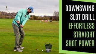 How To Make A Downswing And Find The SLOT with this Practice Drill