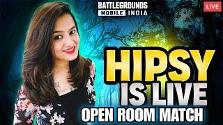 BGMI ROOM MATCH Live | TAMIL GIRL GAMER | தமிழ் BGMI Live | PUBG mobile Live || THE HIPSY