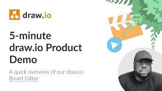 5-minute draw.io Product Demo - A quick overview of our draw.io Board Editor