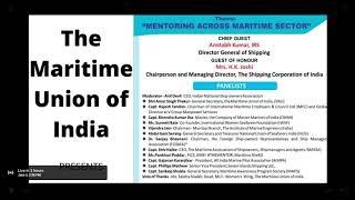 Mentoring Across Maritime Sector | The Maritime Union of India - https://youtu.be/z5yOKB0vWqg