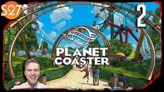 Skabbard Plays - Planet Coaster Gameplay Walkthrough Part 2