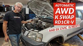 First Gen CRV Automatic or Manual K Swap Mounts for AWD and FF