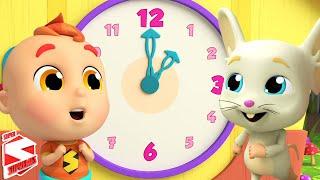 Tick-Tock Goes the Clock Hickory Dickory Dock and Nursery Rhyme for Children