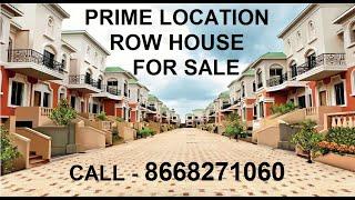 Plan Pass 1990sqft Row House at a Price of a FLAT. Prime Location NiBM Annexe Undri. Call 8668271060