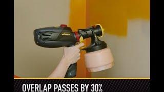 How to Spray with a Wagner FLEXiO Paint Sprayer