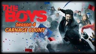 The Boys Season 4 Carnage Count