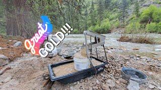 HIGHBANKING! GOLD PROSPECTING,GOLD MINING #goldmining #sluicebox #grassrootsmining #highbanker