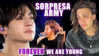 ARMY SORPRENDE A BTS EN VIVO - Sorpresa Young Forever | Fede Sicaro