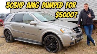 This Rare Mercedes ML63 AMG was DUMPED on me CHEAP for the DUMBEST REASON!