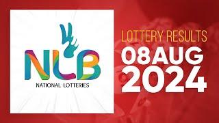 NLB Live Lottery Draw (2024-08-08) | 09.30 PM