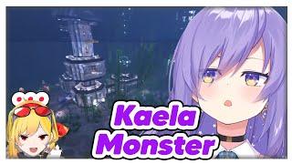 Moona is Amazed by Kaela's Insane Underwater Building and how often she stream