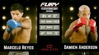 Fury 92 Prelims Marcelo Reyes vs Damien Anderson