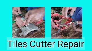 Tiles Cutter Machine Repair || How To Repair Marble Cutter #tilescuttermachine #marblecutter