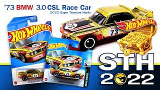 @Hot Wheels 2022 Super Treasure Hunt  ( '73 BMW 3.0 CSL Race Car ).