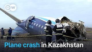 Passenger jet crash in Kazakhstan kills dozens, rescue efforts underway | DW News