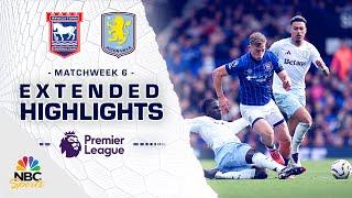 Ipswich Town v. Aston Villa | PREMIER LEAGUE HIGHLIGHTS | 9/29/2024 | NBC Sports