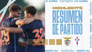 SL Benfica vs RC Celta (2-2) | Resumen y goles | Highlights Pretempada 24/25