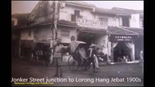 Malacca in 1930s and 1970s.....