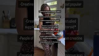 What are the benefits of creatine for women?* #sportsnutrition #fitness