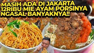 GEROBAKAN TANPA NAMA JUAL MIE AYAM BRUTAL 12RIBU DI JAKARTA!!!