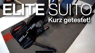 Elite Suito Smart-Rolldentrainer kurz getestet auf der Eurobike 2019