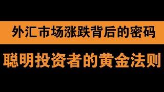 聪明外汇投资者的黄金法则，大海的潮起潮落隐藏这交易的真谛