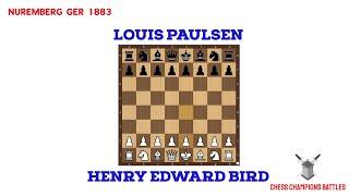 Henry Bird vs Louis Paulsen: Bird's Opening Brilliance | 1883 Chess Classic