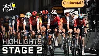 Tour de France 2024, Stage 2 | EXTENDED HIGHLIGHTS | 6/30/2024 | Cycling on NBC Sports