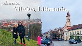 24 hours in Vilnius, Lithuania! // Europe Travel Vlog