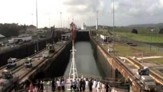 Cunard's Queen Victoria: Transit Of The Panama Canal