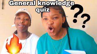 GENERAL KNOWLEDGE QUIZ ft. @_siyyaaaar||SOUTH AFRICAN YOUTUBER 