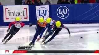 Jorien ter mors / women`s 1000m semifinal heat1  - ISU World Cup Short Track Speed Skating Toronto