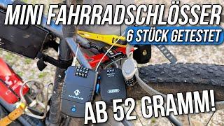 Mini Fahrradschlösser Vergleich  Abus, Hiplok, BBB gute kleine und leichte Fahrradschlösser?