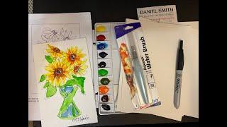 How to use watercolor paint - 101 Class starts July 6 - 10-12 Central Time,