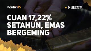 Cuan 17,22% Setahun, Harga Emas Antam Hari Ini Bergeming (14 Juli 2024)