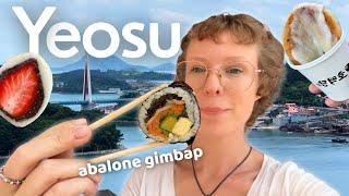 I'm in love with Yeosu  [food tour & mural village Korea solo travel vlog]