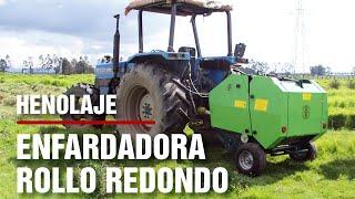 ENFARDADORA DE ROLLO PEQUEÑO | MINI HENOLAJE | Maquinaria Agrícola | Fardo de Heno | Enrolladora