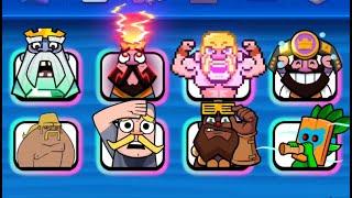 All 105 Exclusive Emotes Clash Royale | All 105 Legendary Emotes