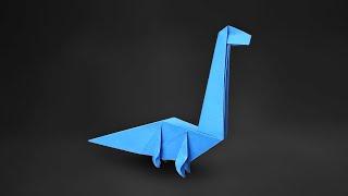 Origami Dinosaur: Brachiosaurus - How to Fold
