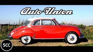 AUTO UNION DKW 1000 1958 | Two 2 stroke | Test drive in top gear with engine sound | SCC TV