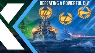 How I Won vs a Great Division | World of Warships: Legends