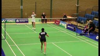 Scottish National Badminton Championships 2021 WS Final Plays